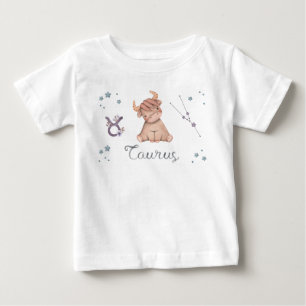 Zodiac Baby Taurus Baby BodySuit and T-Shirt
