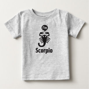 Zodiac Baby Tees-Scorpio T-Shirt