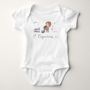 Zodiac Bay Aquarius Baby BodySuit and T-Shirt