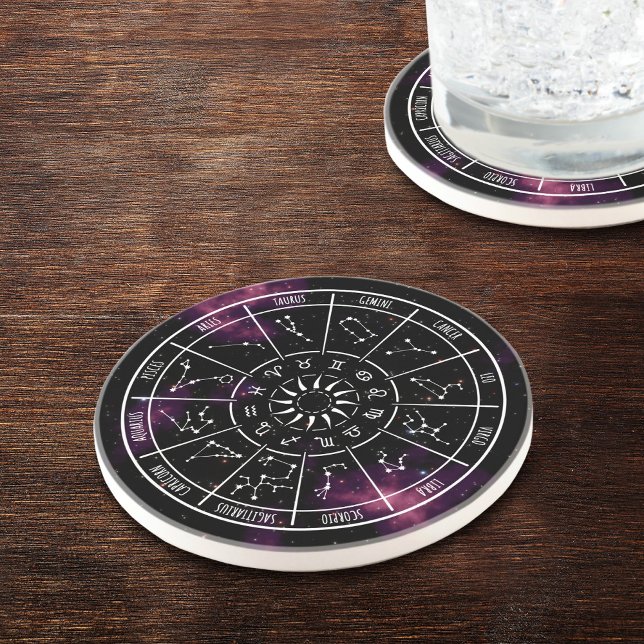 Zodiac Calendar Coaster | Astrology Star Signs (Creator Uploaded)