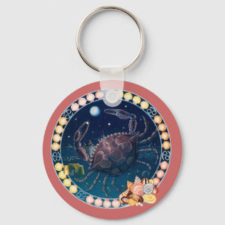 Zodiac Cancer - Customise it! Key Ring