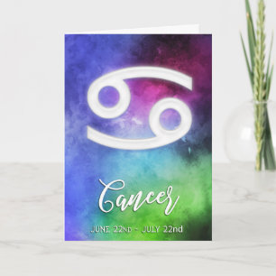 Zodiac : Cancer Dates Card