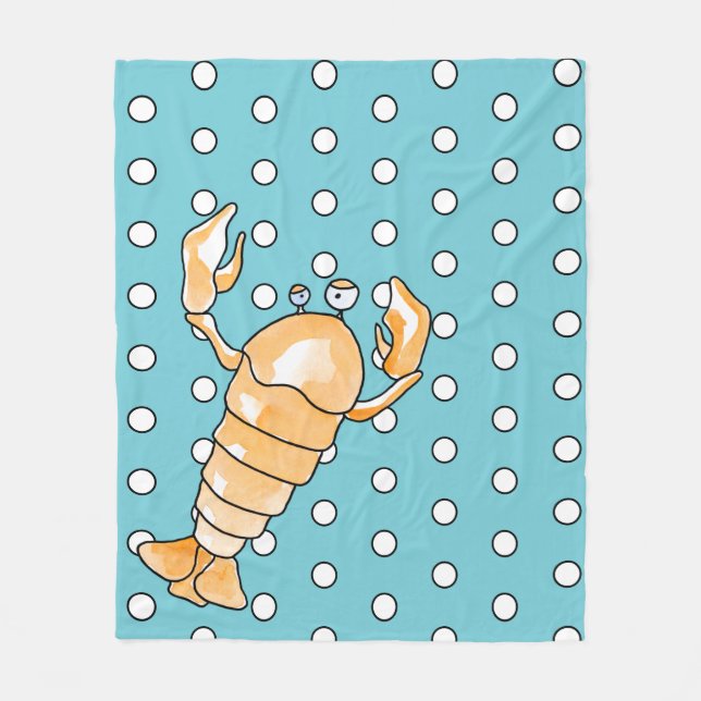 Zodiac cancer fleece blanket (Front)