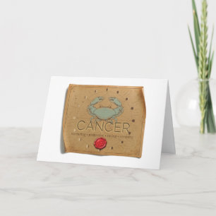 Zodiac - Cancer - Greeting Card
