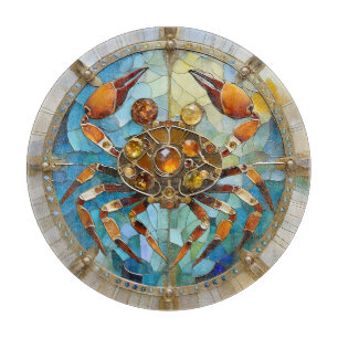 Zodiac - Cancer The Crab Cutting Board