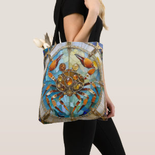 Zodiac - Cancer The Crab Tote Bag