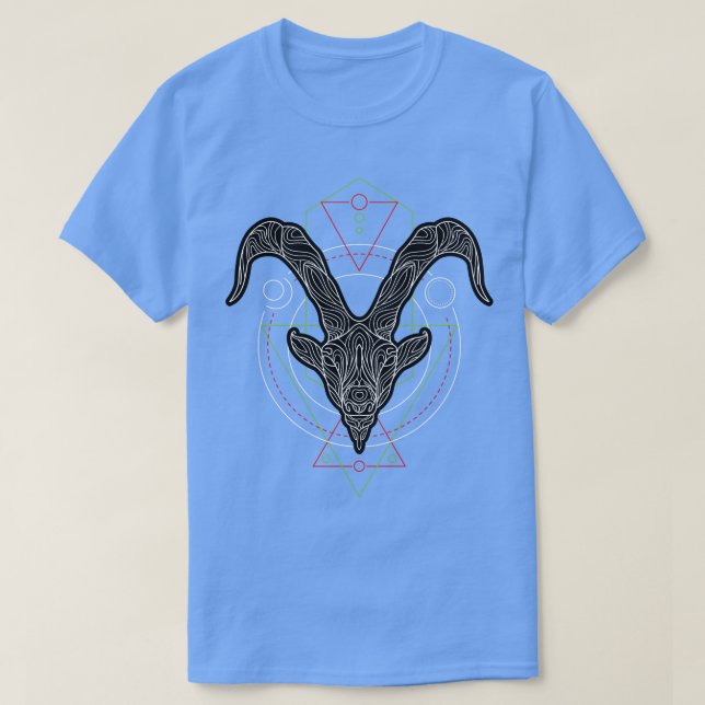 Zodiac Capricon T-Shirt (Design Front)