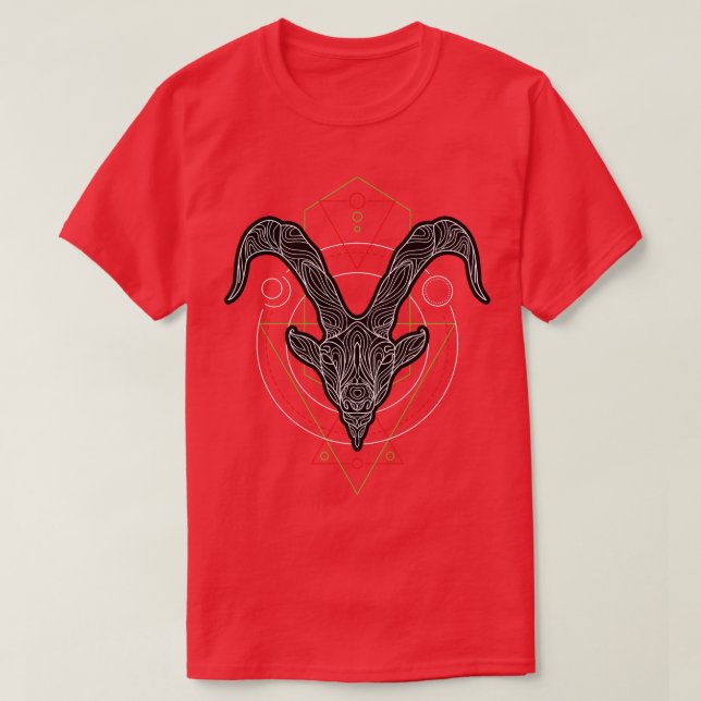 Zodiac Capricon T-Shirt (Design Front)