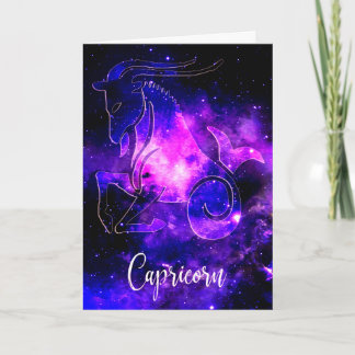 Zodiac : Capricorn Card