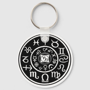 Zodiac - Capricorn Constellation Key Ring