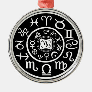 Zodiac - Capricorn Constellation Metal Tree Decoration