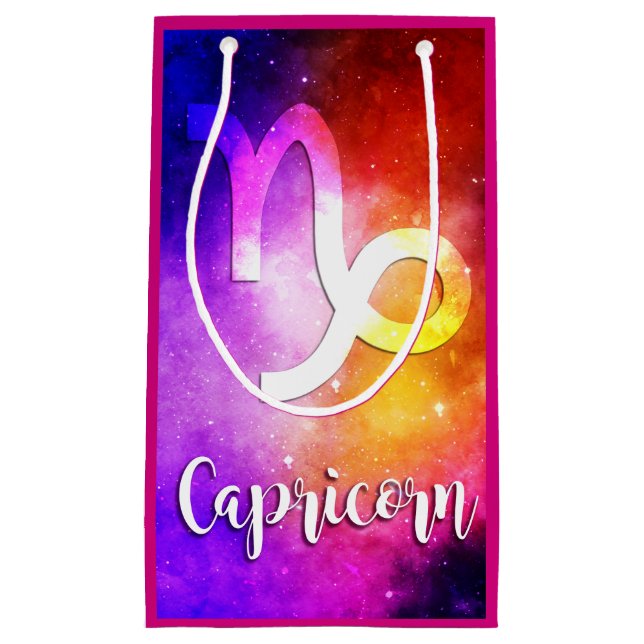 Zodiac : Capricorn Space Candy Small Gift Bag (Front)