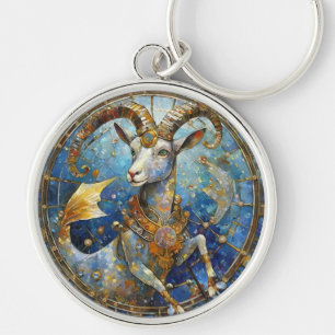 Zodiac - Capricorn the Sea Goat Key Ring