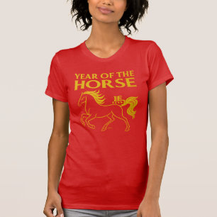 Zodiac Chinese New Year 2026 Horse T-Shirt
