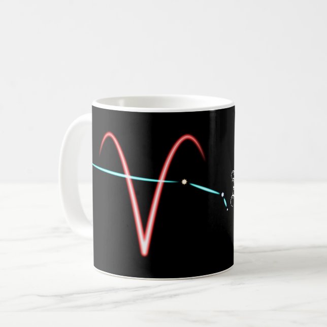 Zodiac Constellation Aries Coffee Mug (Front Left)