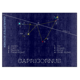 Zodiac Constellation Capricornus Cutting Board