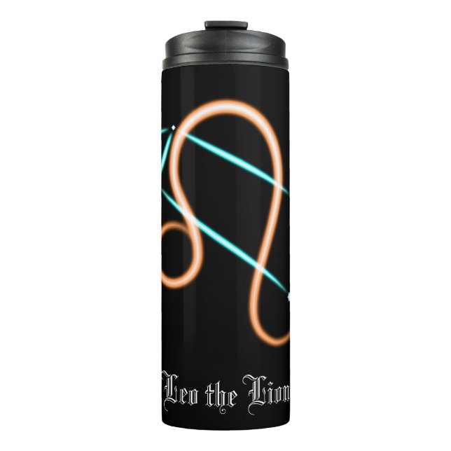 Zodiac Constellation Leo Thermal Tumbler (Front)