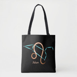 Zodiac Constellation Leo Tote Bag