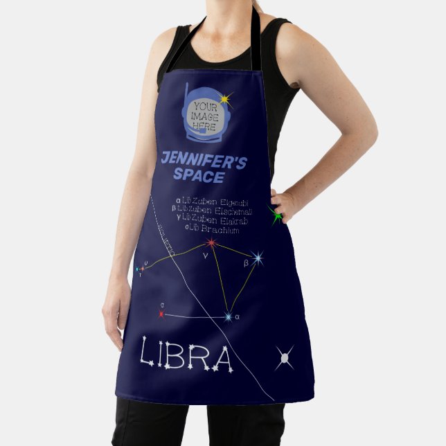 Zodiac Constellation Libra Apron (Insitu)