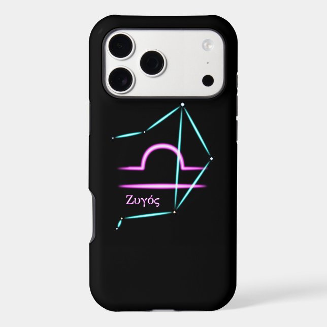 Zodiac Constellation Libra Case-Mate iPhone Case (Back)