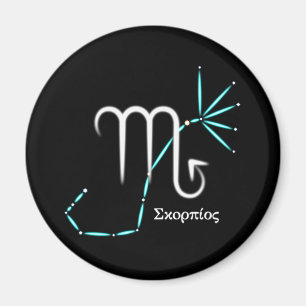Zodiac Constellation Scorpio Magnet