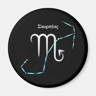 Zodiac Constellation Scorpio Magnet
