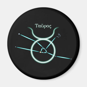 Zodiac Constellation Taurus Magnet