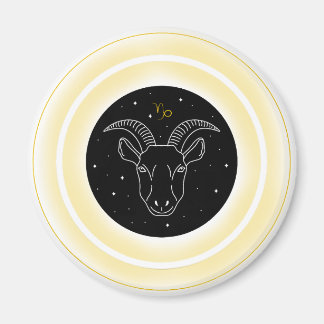 Zodiac Earth Element Capricorn Magnet