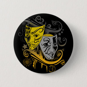 Zodiac - Gemini 6 Cm Round Badge