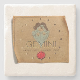 Zodiac - Gemini - Coaster