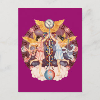 Zodiac Gemini - Customise it! Postcard