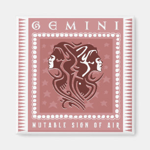 Zodiac Gemini Magnet