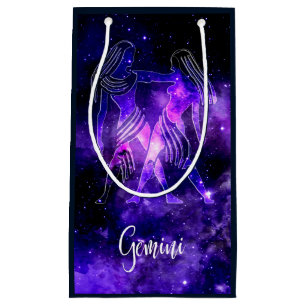 Zodiac : Gemini Small Gift Bag