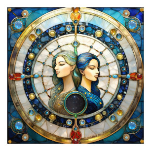 Zodiac - Gemini The Twins Photo Print