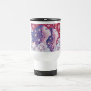 Zodiac Gemini travel/commuter mug