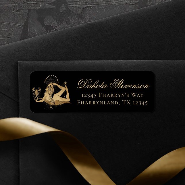 Zodiac Goddess | Cosmic Gold Scorpio Astrology (Creator Uploaded)