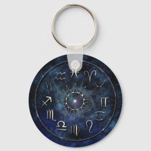 Zodiac Key Ring