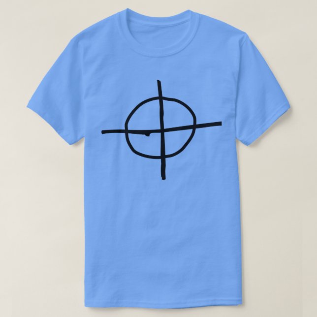 Zodiac KillerFrontBack Print T-Shirt (Design Front)