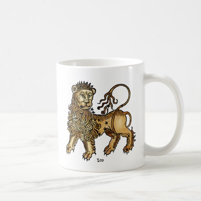 Zodiac: Leo, 1482 Coffee Mug (Right)