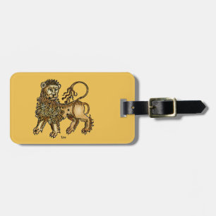 Zodiac: Leo, 1482 Luggage Tag