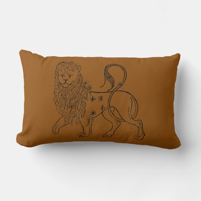 Zodiac: Leo, 1494 Lumbar Cushion (Front)