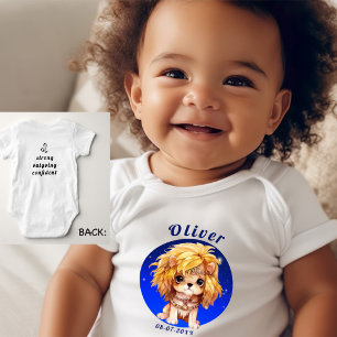 Zodiac Leo Baby Bodysuit