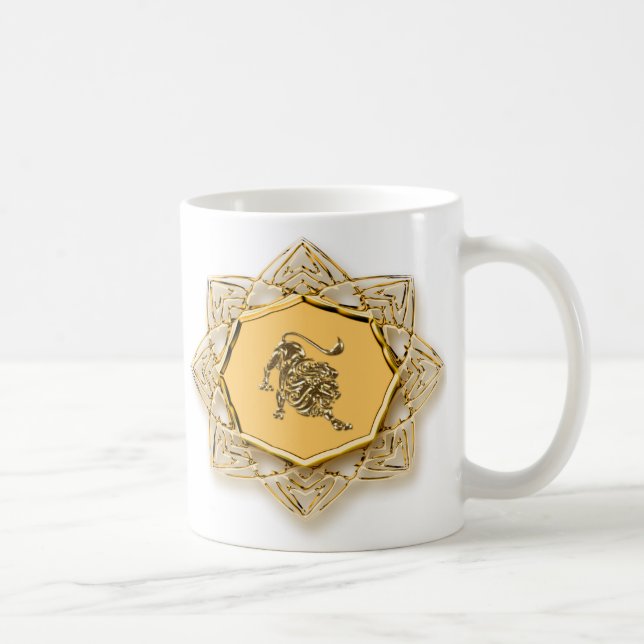 Zodiac Leo Coffee Mug (Right)