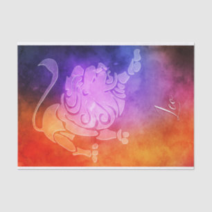 Zodiac : Leo Colourful Candy Colours Tissue Paper