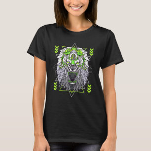 Zodiac Leo Inspired Lion Symbol Related Lion Sign  T-Shirt