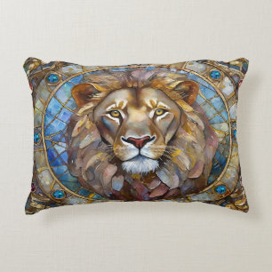 Zodiac - Leo the Lion Decorative Cushion
