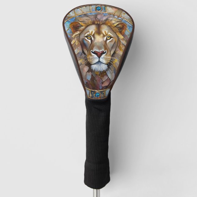 Zodiac - Leo the Lion Golf Head Cover (Front)