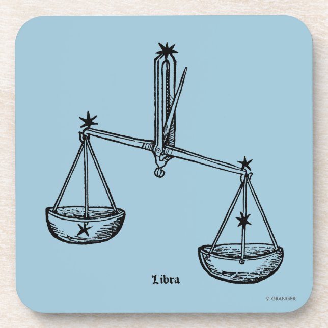 Zodiac: Libra, 1482 Coaster (Front)