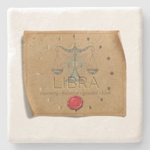 Zodiac - Libra - Coaster