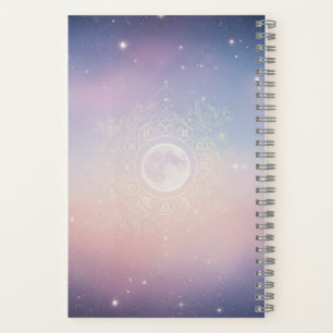 Zodiac & Moon Phase Celestial Notebook